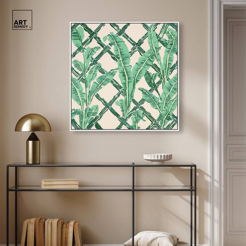 Vibrant Squiggles Canvas by Art Remedy