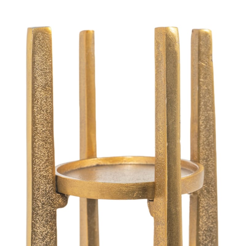Sanders Metal Pilar Candle Holder