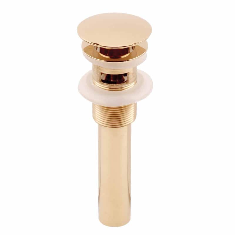 Pop-up Sink Drain With Overflow Antique Copper Renovator's Supply