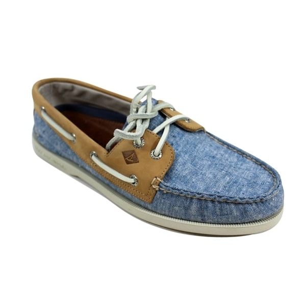 light blue sperrys