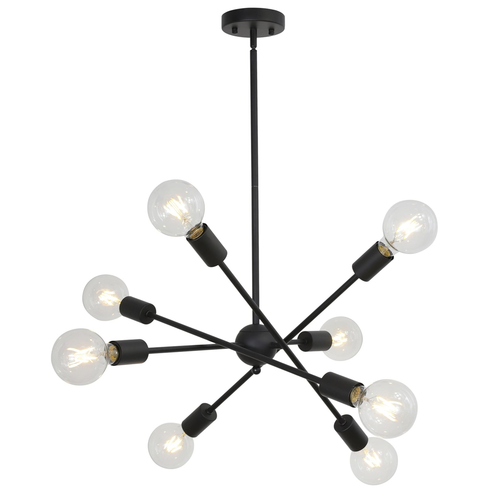 Sputnik Chandelier Industrial 8 Lampholder Pendant Lamp Ceiling Lighting Fixture 
