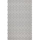 preview thumbnail 21 of 28, Martha Stewart by SAFAVIEH Joanneke Cotton Rug 3' x 5' - Silver/Grey - Rectangle