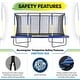 preview thumbnail 5 of 6, Machrus Upper Bounce 9' X 15' Gymnastics Style; Rectangular Trampoline Set with Premium Top-Ring Enclosure System
