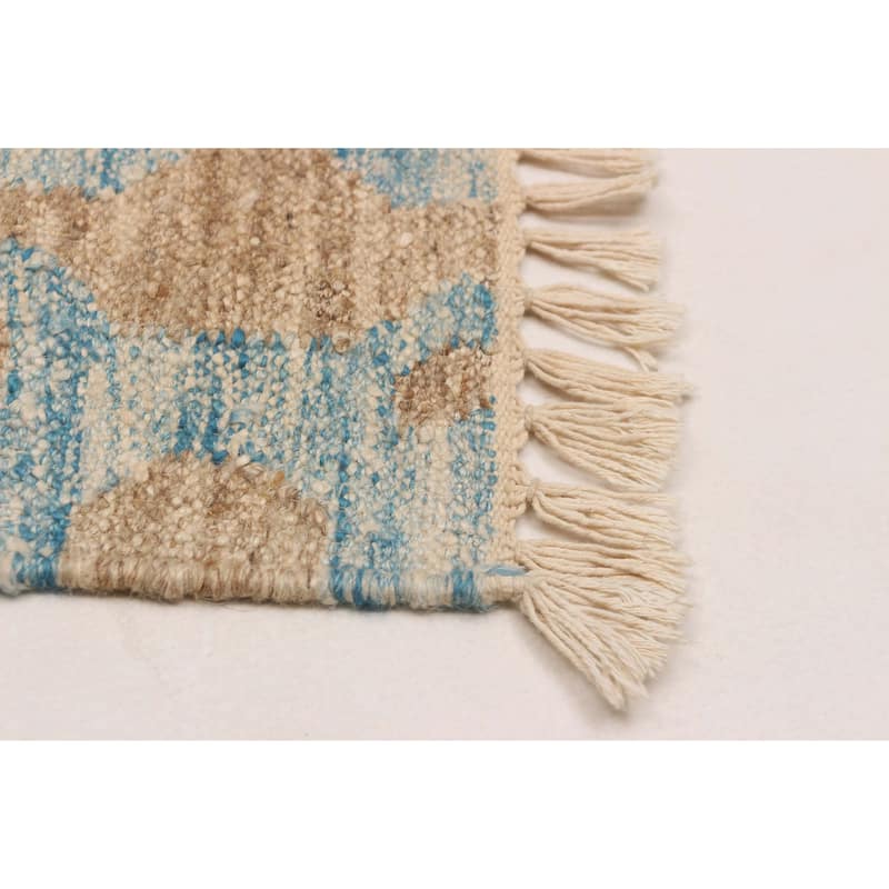 Ankara Blue Kilim 5'1" x 8'0" - 5'1 x 8'0