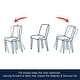 preview thumbnail 8 of 12, Velvet Dining Chairs - Upholstered Leisure Shell Chair - Side Chairs with Golden Leg-set of 2