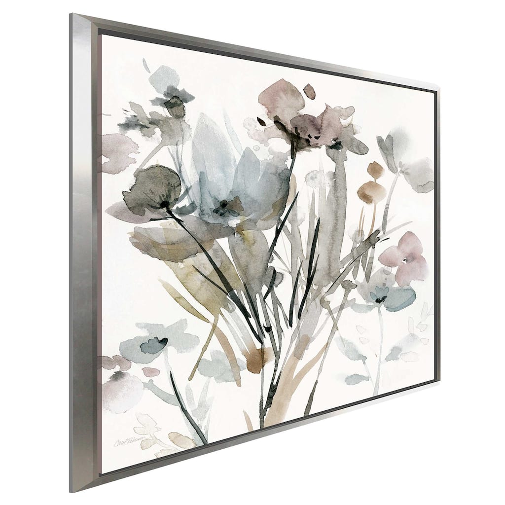 "Dainty Blooms I" by Carol Robinson Print on Floating Canvas