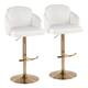 Option White Velvet/Gold