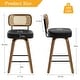 preview thumbnail 156 of 199, 26"/29" Swivel Bar Stools/ Counter Stools with Bentwood Legs