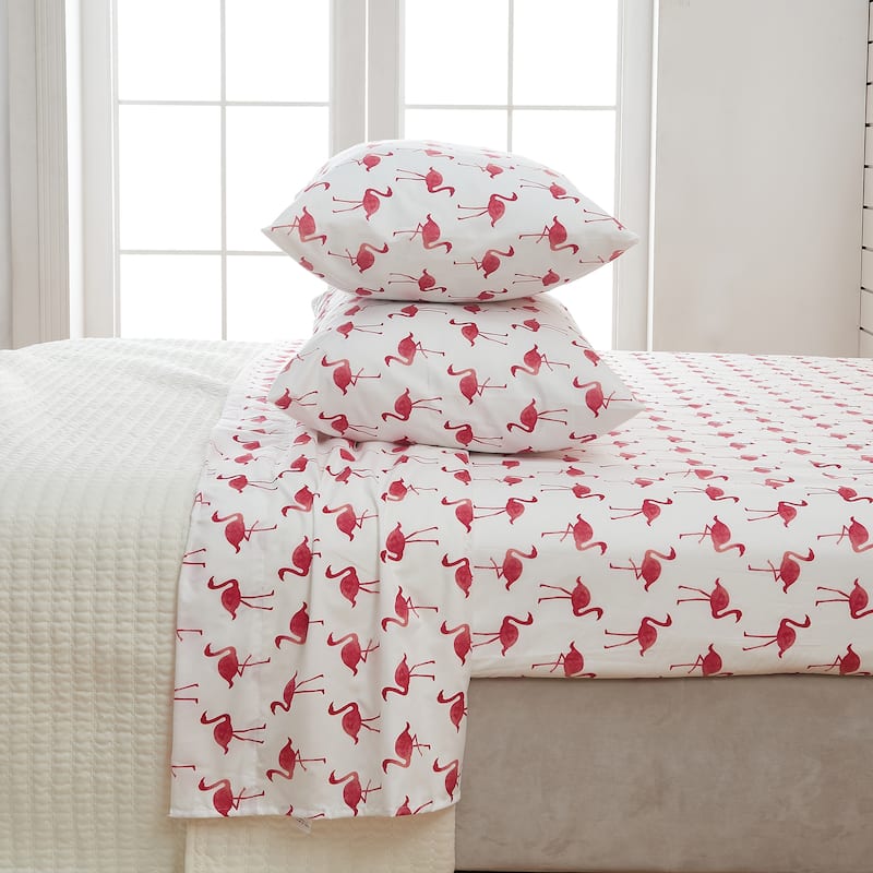 Linery & Co. Ultra-Soft Coastal-Inspired Brushed Microfiber Sheet Set