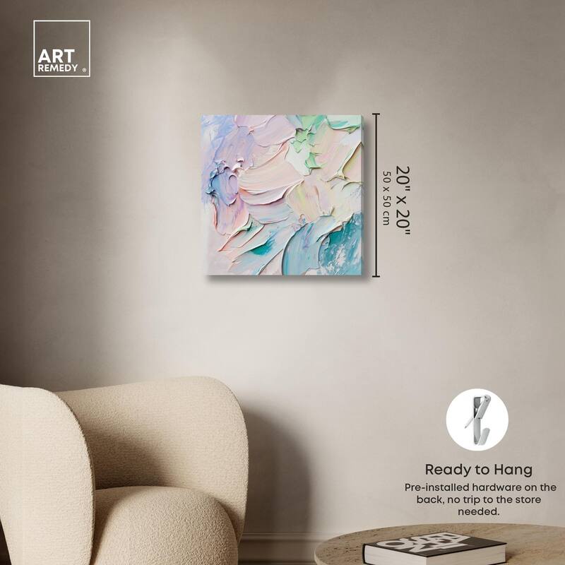 Flowing Mousse I Canvas by Art Remedy, Gallery Wrapped