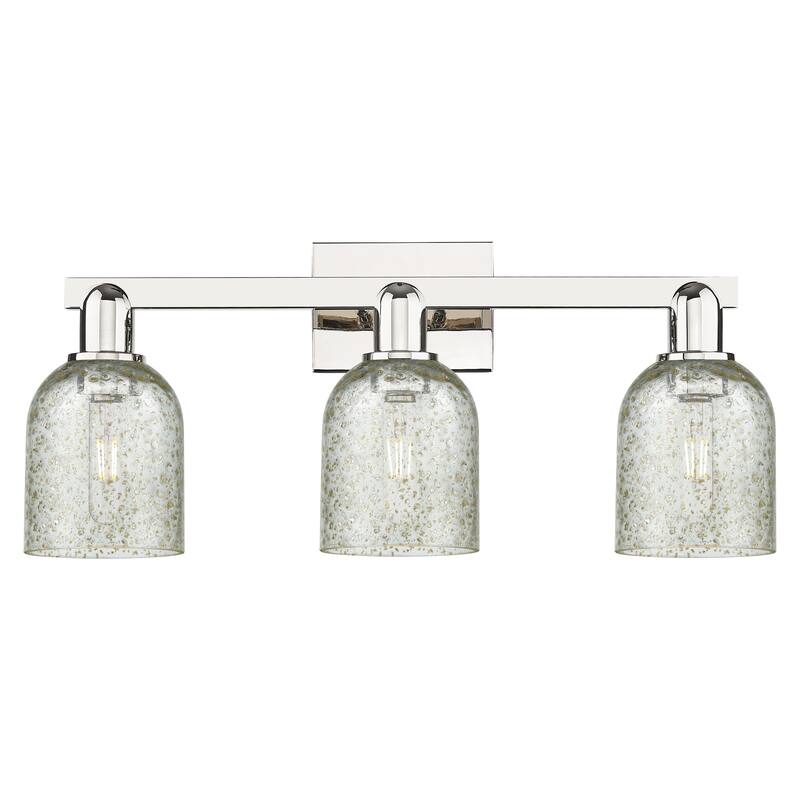 Innovations Lighting Endless Possibilities Arcadia - Caledonia - 3 Light 24" Bath Vanity Light - Polished Nickel/Mica