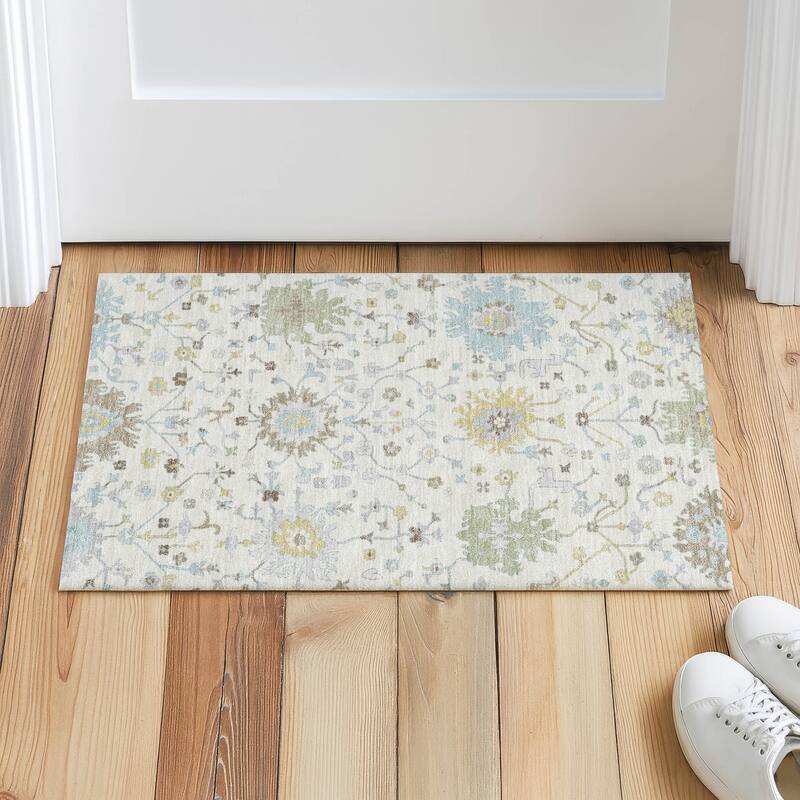 Machine Washable Indoor/ Outdoor Global Dillon Chantille Rug