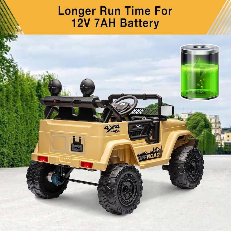 12V Ride On Truck Car