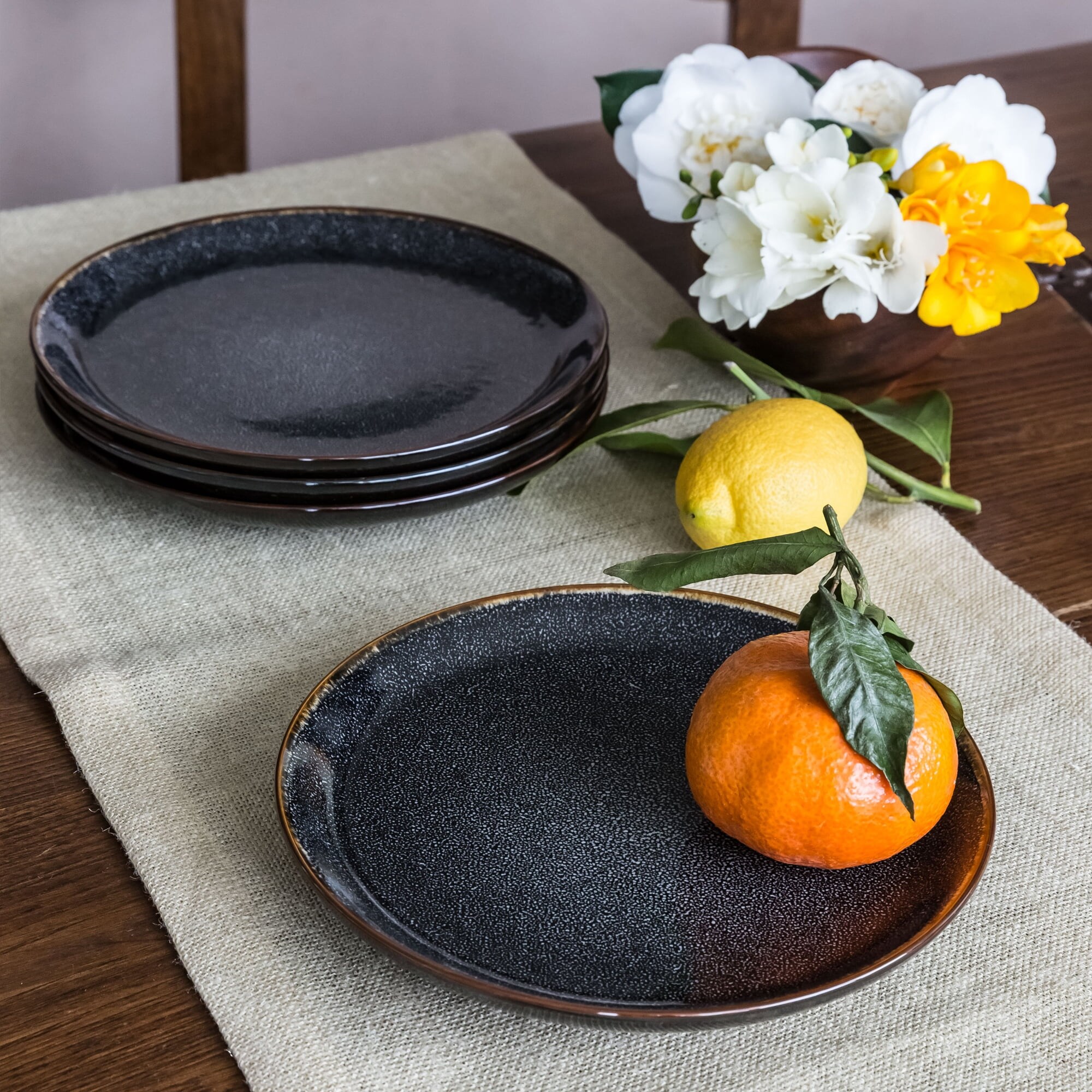 Speckled dinnerware shop