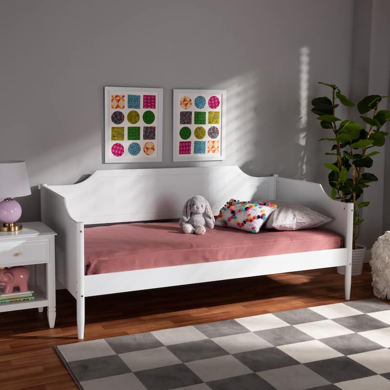 Alya Classic Traditional Farmhouse Twin Size Daybed