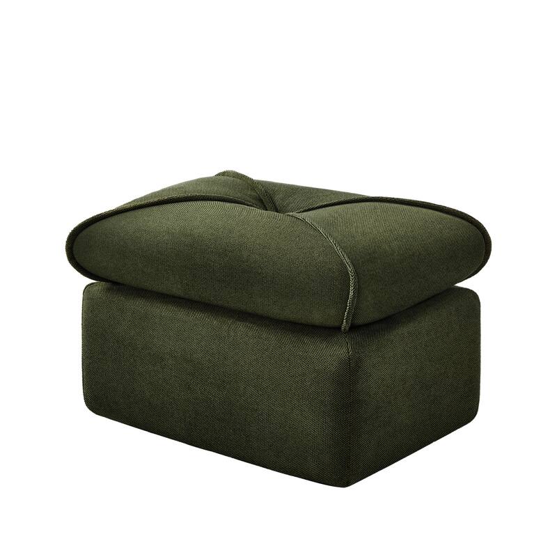 Modern Compressed Lounge Chair with Ottoman, Ideal for Small Spaces and Comfortable Seating