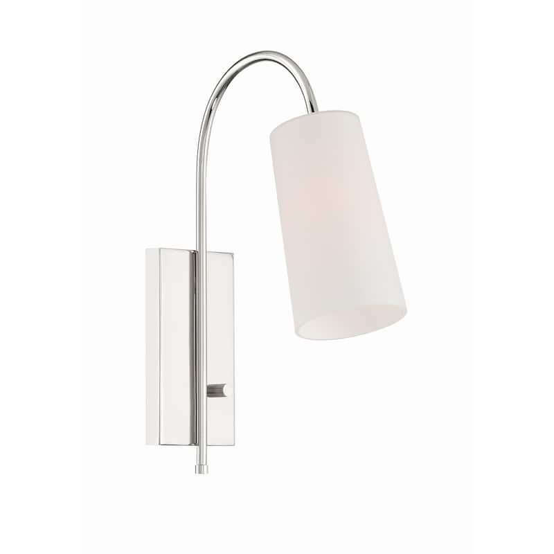 Crystorama Lighting Group ALX-4501 Alexa 19" Tall Wall Sconce - Polished Nickel