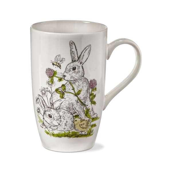 Country Bunny Mug White Country Bunny Mug White