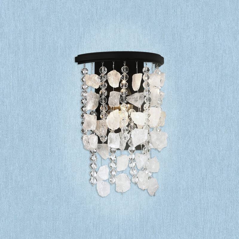 Minka Lavery 6701 Shimmering Elegance 12" Tall ADA Wall Sconce with