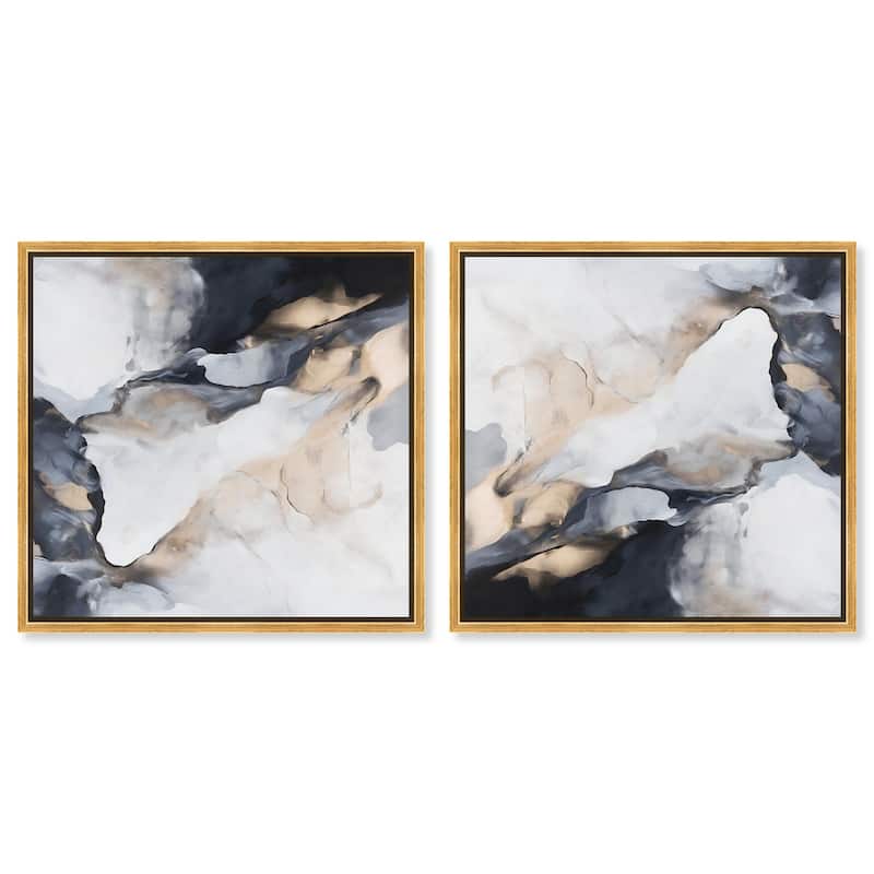 Pallor of Dawn Canvas by Art Remedy - 15" x 10" - White