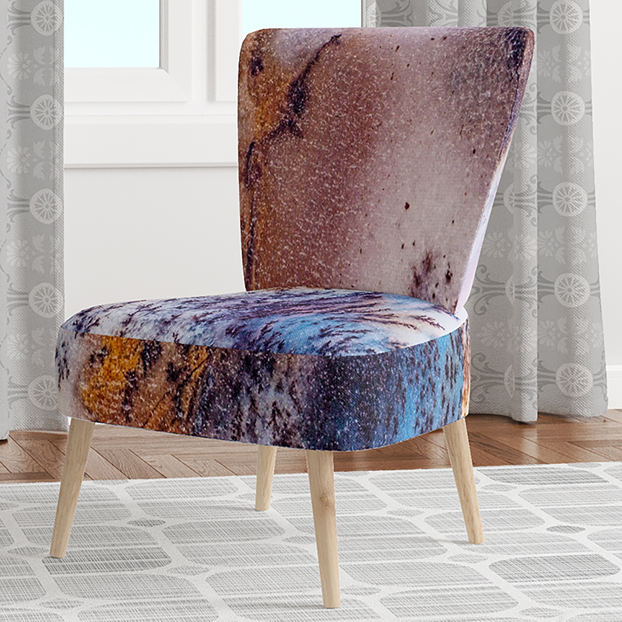 Dhurrie petite accent best sale chair