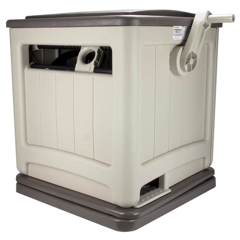 Suncast Swivel Hose Reel Storage Hideaway w/Smart Trak Hose Guide & Bin (2  Pack) - 26 - Bed Bath & Beyond - 37106414