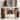 Home Bar Unit, 55.12-Inch Bar Table with Large Tabletop - 55.12" L x 19.69" W x 35.83" H
