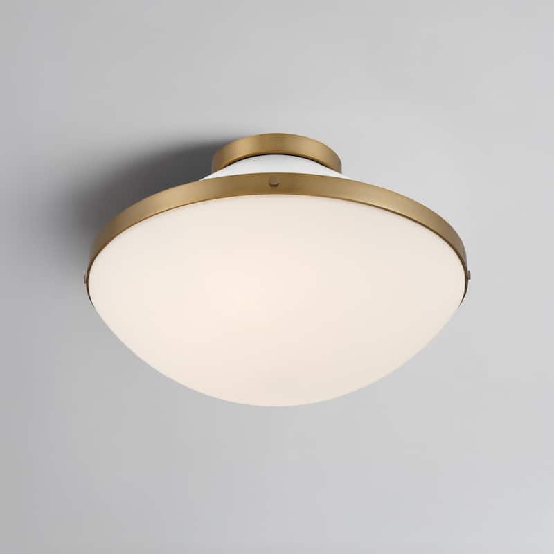 Crystorama Lighting Group XAN-8002 Xander 2 Light 16" Wide Flush Mount