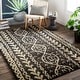 preview thumbnail 19 of 27, The Curated Nomad Clarendon Hand Knotted Bohemian Jute Area Rug 6' x 9' - Black