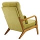 preview thumbnail 31 of 105, High Back Solid Wood Armrest Backrest Leisure Chair Accent Chair