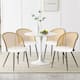 Option PU-White-Natural Back