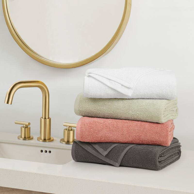 Brooklyn Loom Everyday Ribbed 14 Piece Towel Set