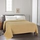 preview thumbnail 11 of 83, 100-percent Cotton Waffle Weave Medium Weight All Season Thermal Blankets King - Beige
