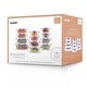 preview thumbnail 30 of 37, JoyFul 24 Piece Glass Food Storage Containers Set with Airtight Lids