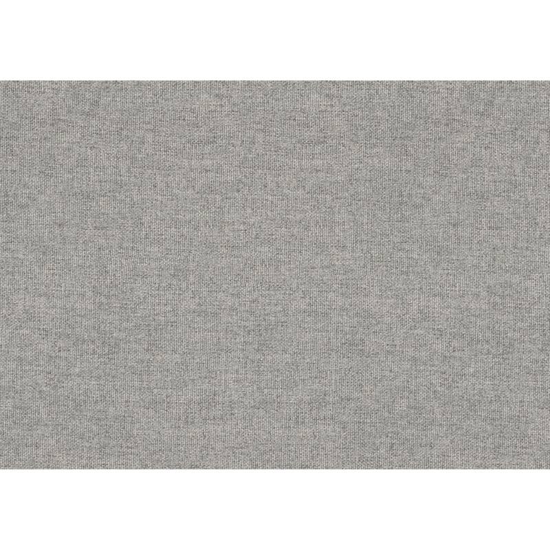 Sand Hued Textured Fabric Upholstered 1pc Sofa with Attached Cushions