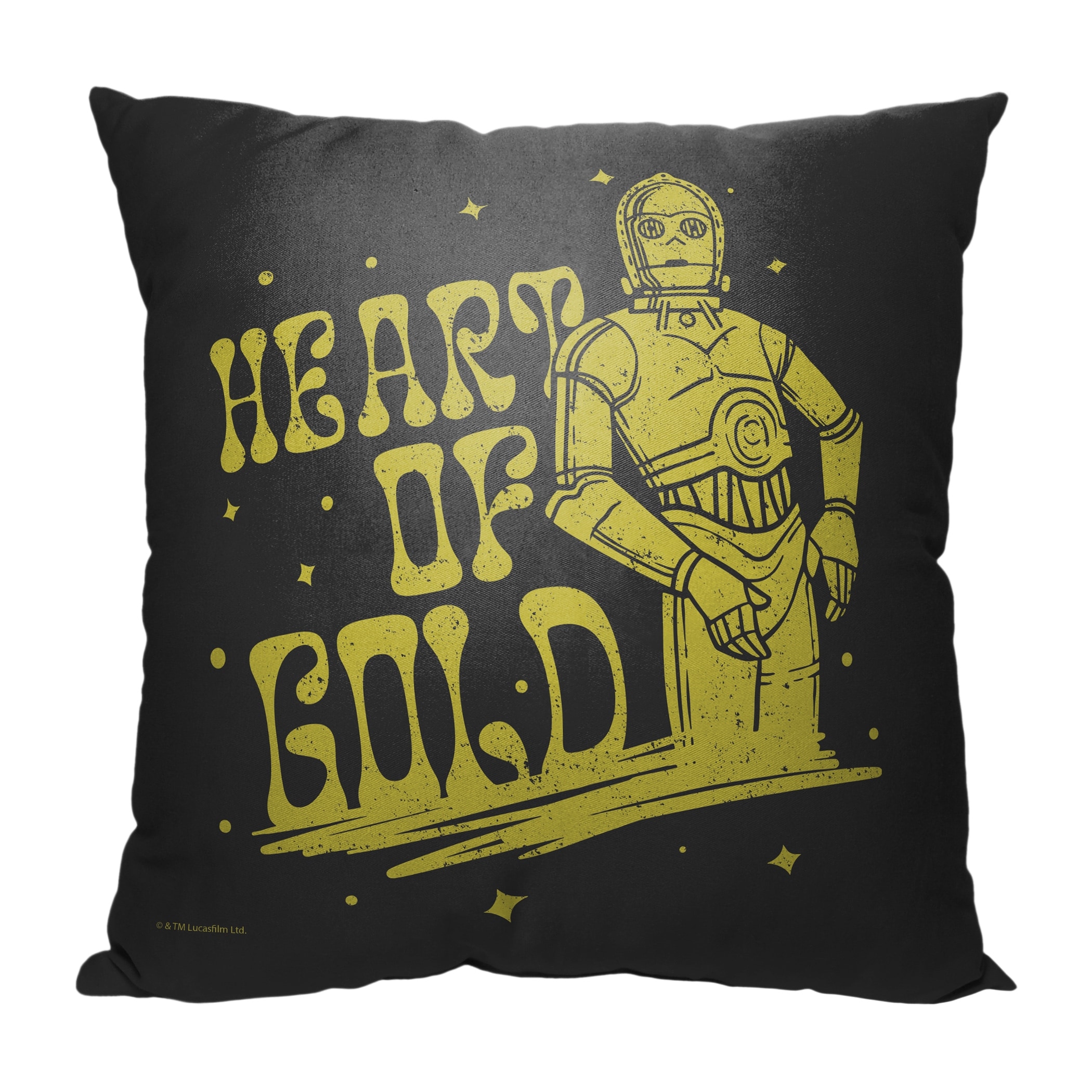 Star Wars Heart of Gold Pillow