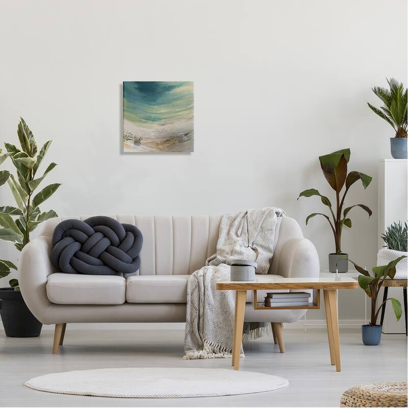 Stupell Enigmatic Landscape Scene Curved Abstract Beach Depiction Canvas Wall Art, Design by Stacy Gresell