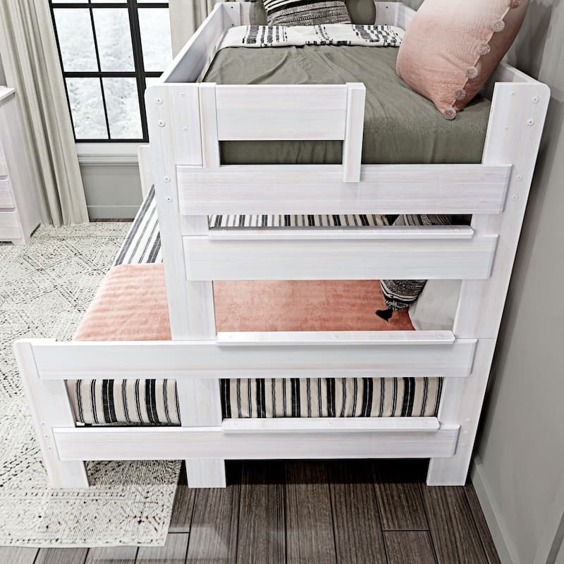 Max and Lily Farmhouse Twin XL over Queen Bunk Bed