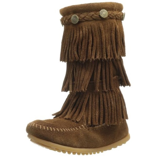 girls moccasin boots