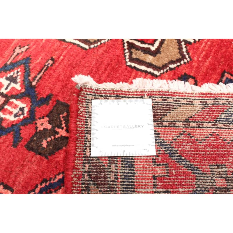 ECARPETGALLERY Hand-knotted Anadol Red Wool Rug - 4'4 x 6'9