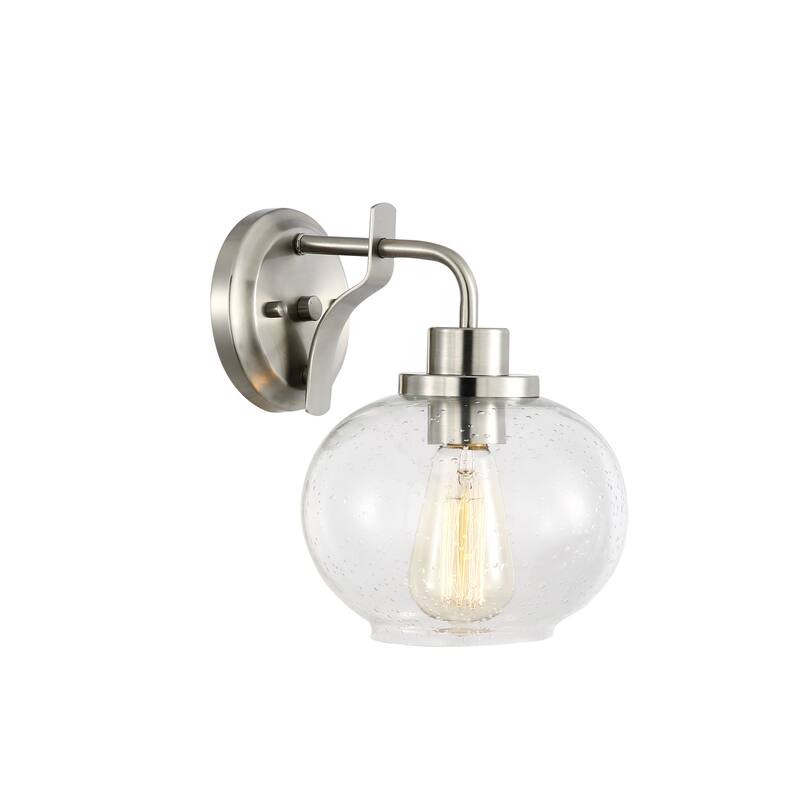 Light Society Sheridan Wall Sconce - Satin Nickel