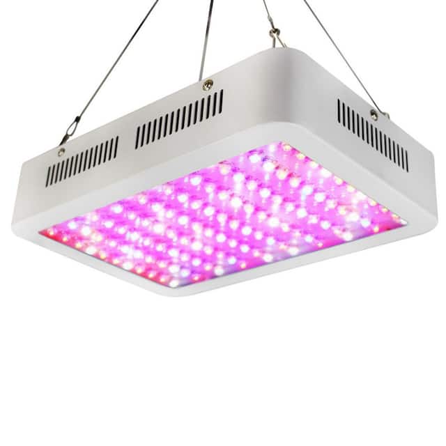 1200W Dual Chips Full Light Spectrum LED Plant Growth Lamp - White - White