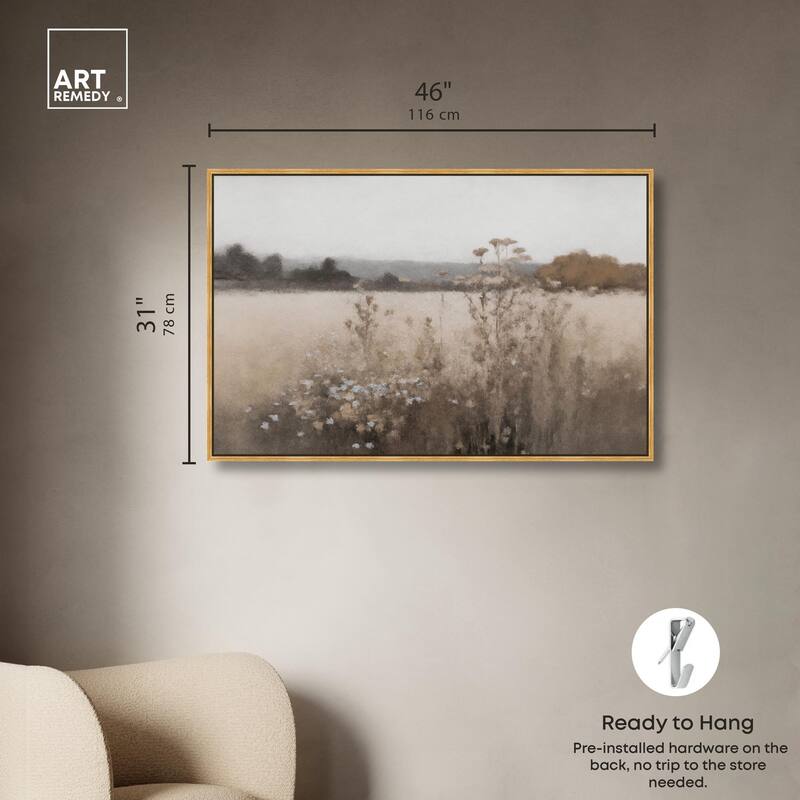 Distant Grove Canvas by Art Remedy