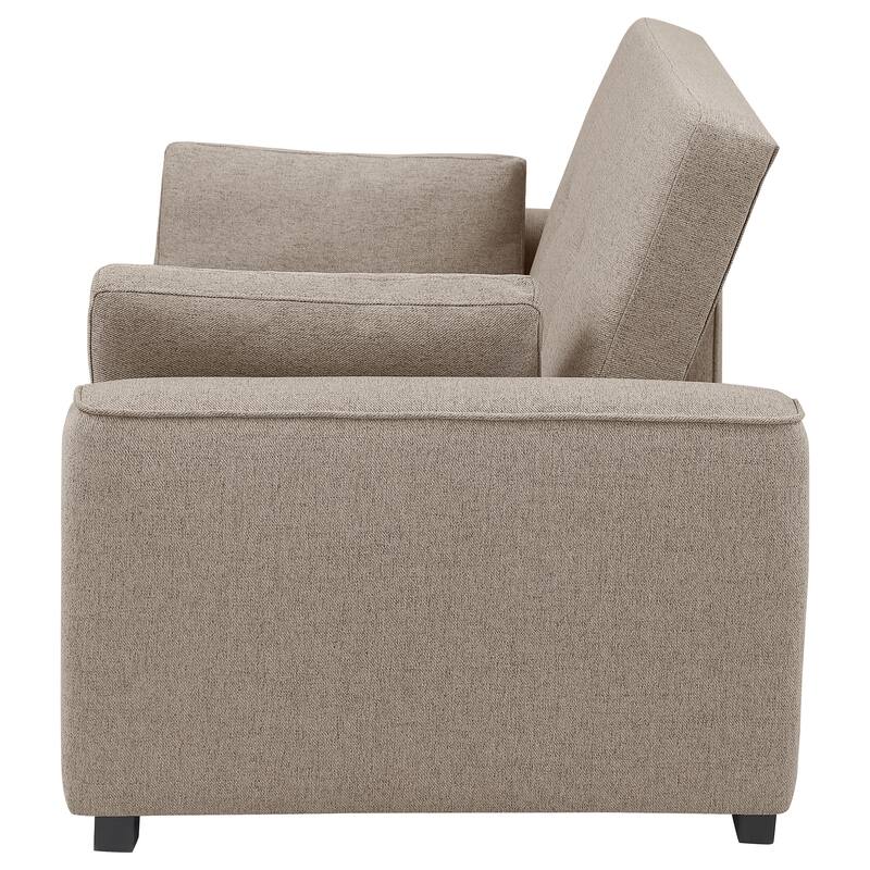 Edith Upholstered Convertible Sleeper Sofa Bed