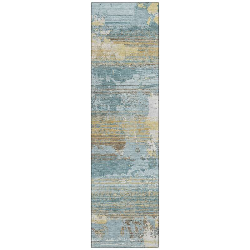 Machine Washable Indoor/ Outdoor Chic Veta Chantille Rug