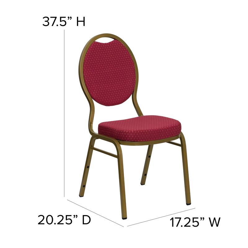 Teardrop Back Stacking Banquet Chair
