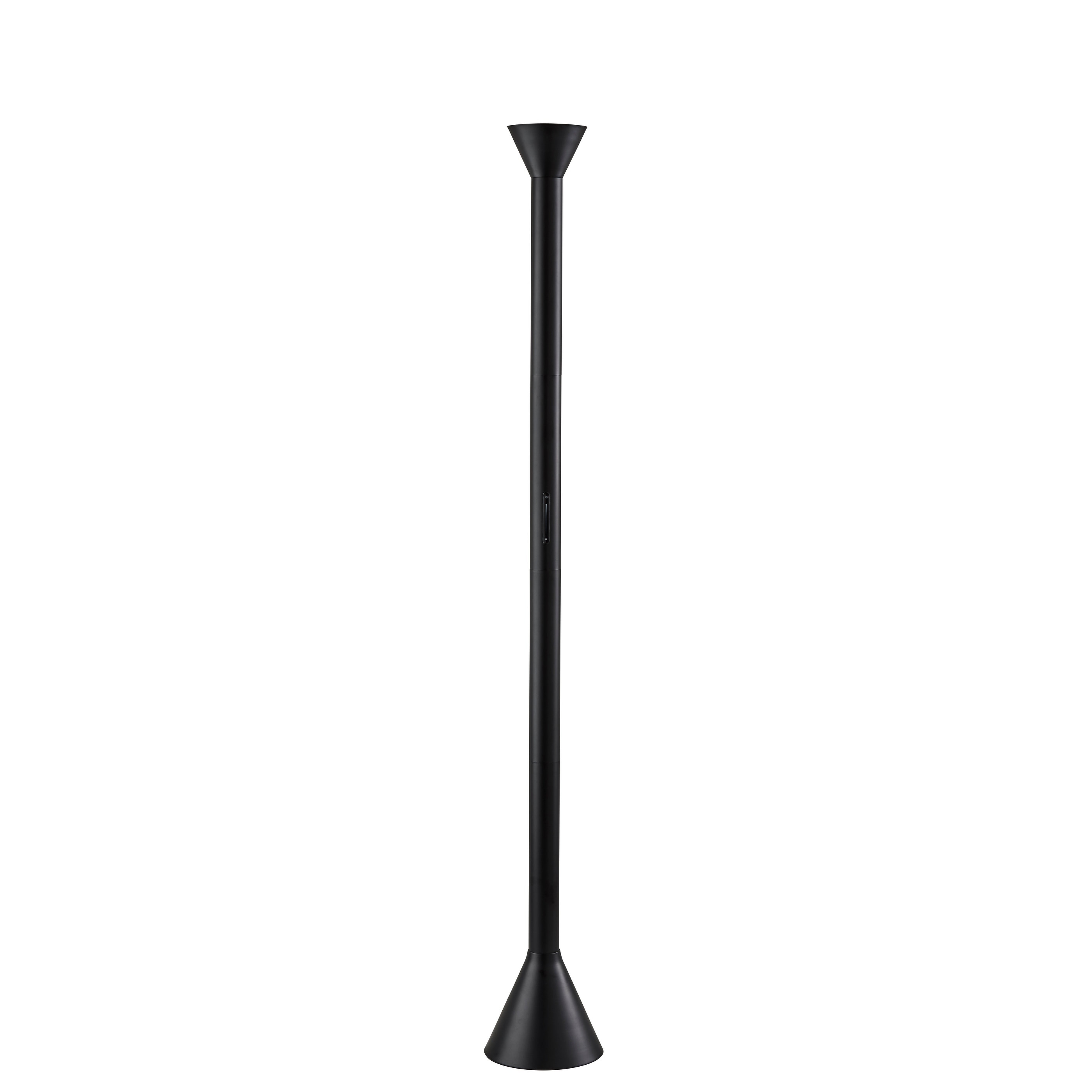 Greer LED Torchiere - Black