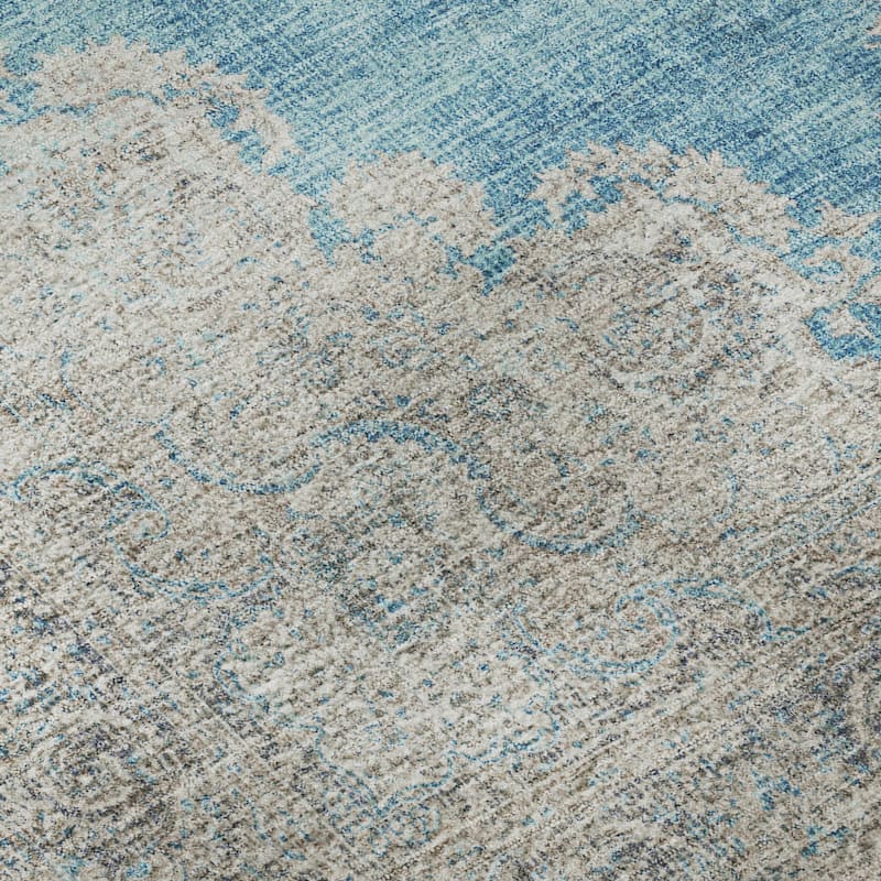 Premium Washable Super Soft Vintage Traditional Mayfield Rug