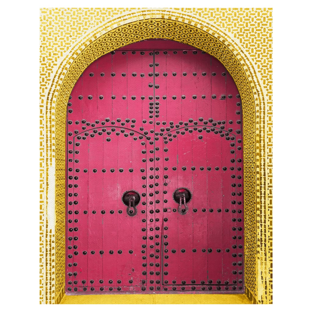 Global Entry III by Belle Maison Canvas Art Print