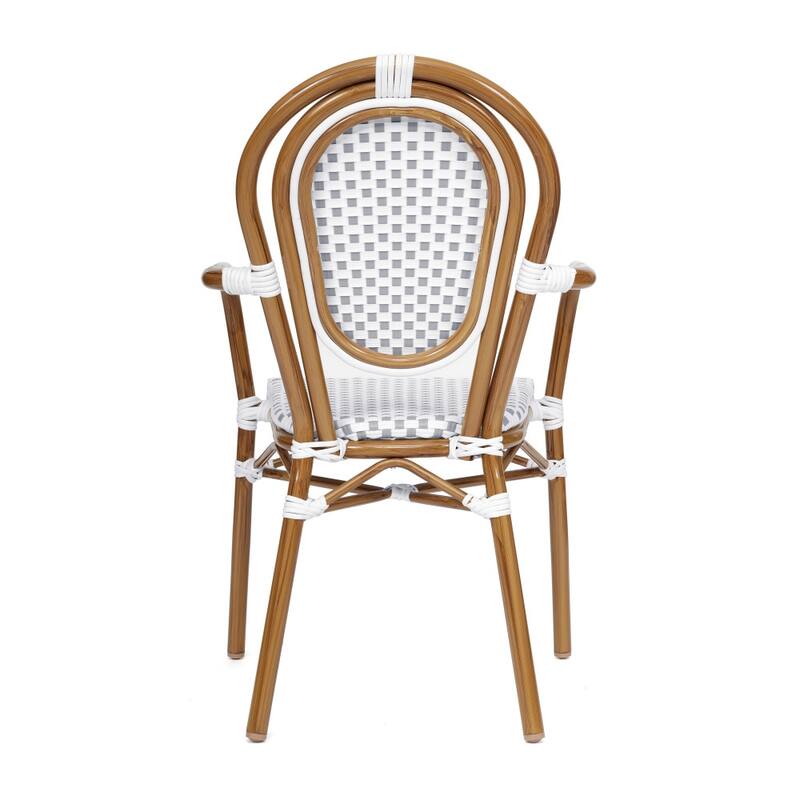 All-Weather Commercial Paris Chair with Metal Frame
